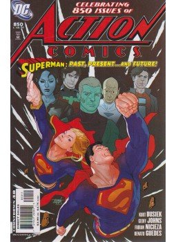 Busiek, Kurt, Nicieza, Fabian, Johns, Geoff, Guedes, Renato - Action Comics 850. Busiek, Kurt, Nicieza, Fabian, Johns, Geoff, Guedes, Renato - Action Comics 850., 2007 antikvár könyv