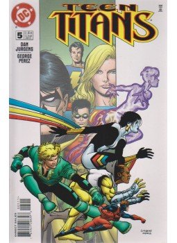 Jurgens, Dan, Pérez, George - Teen Titans 5. Jurgens, Dan, Pérez, George - Teen Titans 5., 1997 antikvár könyv