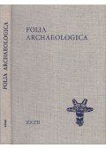 Sárdy Judit - Folia Archaeologica XXXII.
