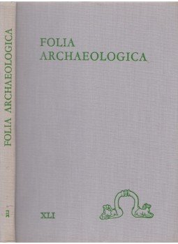 Hoppál Éva - Folia Archaeologica XLI. Hoppál Éva - Folia Archaeologica XLI., Budapest 1990 antikvár könyv