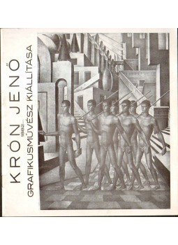 - Krón Jenő grafikusművász kiállítása,  1972 antikvár könyv