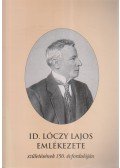 Nemerkényi Antal - Id. Lóczy Lajos emlékezete születésének 150. évforulóján