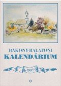 Varga Béla - Bakony-balatoni kalendárium 1995