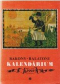 Varga Béla - Bakony-balatoni kalendárium 1994