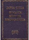 Janka Gyula - Miniatűr könyvek bibliográfiája (mini)