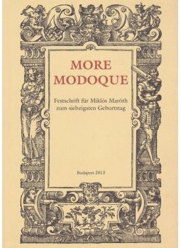 Fodor Pál, Mayer Gyula - More modoque, Budapest 2013 antikvár könyv