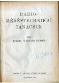 Dr. Magyari Endre - Rádióméréstechnikai tanácsok