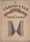 Király Kálmán - Városi utak tervezése, építése és fenntartása