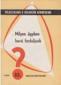 Szegő Tamás dr. - Milyen ügyben hová forduljunk?