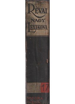  - Révai Nagy Lexikona XVII. kötet, Budapest 0 antikvár könyv