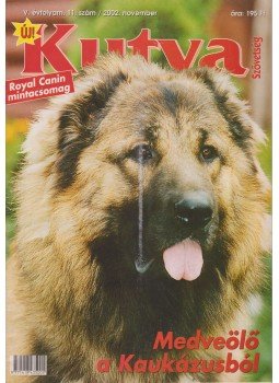 Juhász László - Kutya Szövetség V. évf. 2002/11. szám, Érd 2002 antikvár könyv