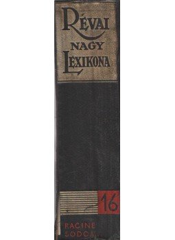  - Révai Nagy Lexikona XVI. kötet, Budapest 0 antikvár könyv