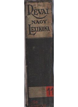  - Révai Nagy Lexikona XI. kötet, Budapest 1914 antikvár könyv