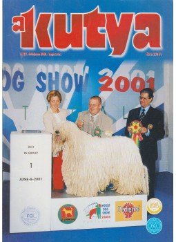 Lovas Éva - A Kutya LXIV. éfv. 2001/8, Budapest 2001 antikvár könyv