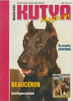 Gácsi Márta - Nemzetközi Kutya Magazin II. évf. 1997/4., Budapest 1997 antikvár könyv