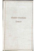 HAUSMANN, MANFRED - Demeter