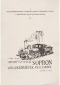 Lovas Gyula - Szemelvények Sopron közlekedésének múltjából