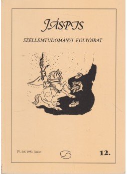 Biczó Iván (szerk.) - Jáspis szellemtudományi folyóirat IV. évf. 12. szám, Budapest 1993 antikvár könyv