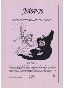 Biczó Iván (szerk.) - Jáspis szellemtudományi folyóirat III évf. 8. szám Biczó Iván (szerk.) - Jáspis szellemtudományi folyóirat III évf. 8. szám, Budapest 1992 antikvár könyv