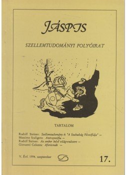 Biczó Iván (szerk.) - Jáspis szellemtudományi folyóirat V. évf. 17. szám, Budapest 1994 antikvár könyv