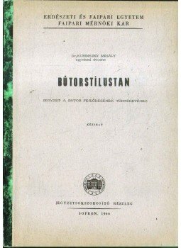 Dr. Kubinszky Mihály - Bútorstílustan Dr. Kubinszky Mihály - Bútorstílustan, 1966 antikvár könyv