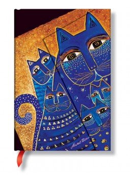  - Paperblanks Butikkönyv Fantastic Felines"Mediterranean Cats" MINI vonalas PB4784, null 2016 antikvár könyv