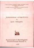 Simon P. Györgyi,Tomcsányi Teodóra - Fejlődéslélektani szöveggyűjtemény és ajánló bibliográfia