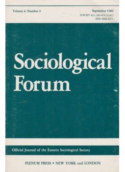 Robin M. Williams - Sociological Forum 1989/3. Robin M. Williams - Sociological Forum 1989/3., London 1989 antikvár könyv