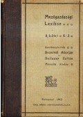 Bezerédj Adorján (szerk.),Szilassy Zoltán - Mezőgazdasági lexikon II.