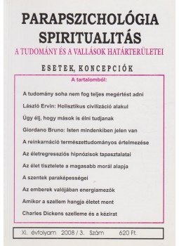 Dr. Liptay András - Parapszichológia-Spiritualitás 2008/3, Budapest 2008 antikvár könyv