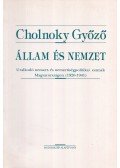 Cholnoky Győző - Állam és nemzet