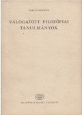Varjas Sándor - Válogatott filozófiai tanulmányok