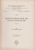 Endrődi Sebő - Ormányosbogarak III. - Curculionidae III.