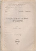 Györffy Jenő - Cickányormányosok - Apionidae