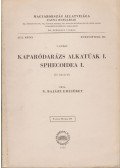 N. Bajári Erzsébet - Kaparódarázs alkatúak I. - Sphecoidea I.