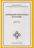 Gecső Tamás  - Kontrasztív szemantikai kutatások
