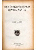 Éber László - Művészettörténeti olvasmányok (dedikált)