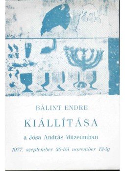 Mándy Stefánia - Bálint Endre kiállítása Mándy Stefánia - Bálint Endre kiállítása, 1977 antikvár könyv