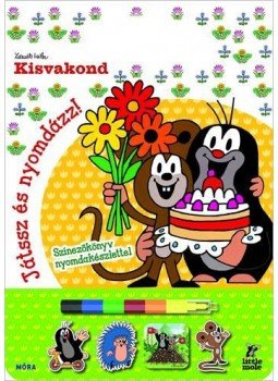  - Kisvakond játssz és nyomdázz! - Színezőkönyv nyomdakészlettel, null 2017 antikvár könyv