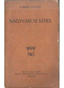 Ambrus Zoltán - Nagyvárosi képek Ambrus Zoltán - Nagyvárosi képek, Budapest 1913 antikvár könyv