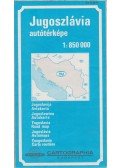  - Jugoszlávia autótérképe (1:850000)