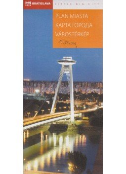 -- - Pozsony várostérkép, Pozsony 2006 antikvár könyv