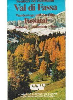 -- - Sentieri ed escursioni Val di Fassa,  1983 antikvár könyv