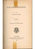 Gyulai Pál - Emlékbeszédek I-II.