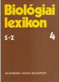 Straub F. Brunó - Biológiai lexikon 4. (S-Z)