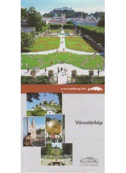 -- - Salzburg várostérkép -- - Salzburg várostérkép, Salzburg 2011 antikvár könyv