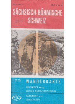 -- - Sächsisch-Böhmische Schweiz 1:50000 -- - Sächsisch-Böhmische Schweiz 1:50000, 1976 antikvár könyv
