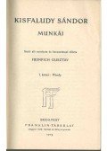 Kisfaludy Sándor,Heinrich Gusztáv - Kisfaludy Sándor munkái I.