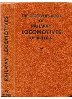 H. C. Casserley - The Observer's Book of Railway Locomotives of Britain, London 1958 antikvár könyv
