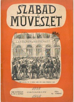 Bortnyik Sándor - Szabad művészet 1948 II. évf. 3. szám,  1948 antikvár könyv